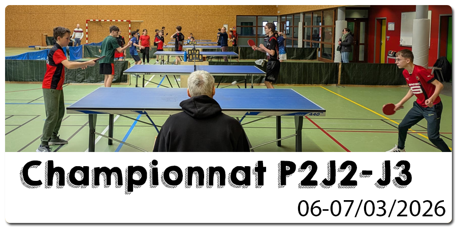 Championnat P2J2 - P2J3
